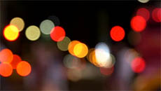 Blurry New York City Lights Loop