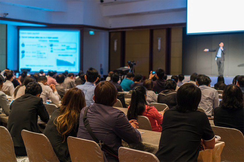 Conference audience