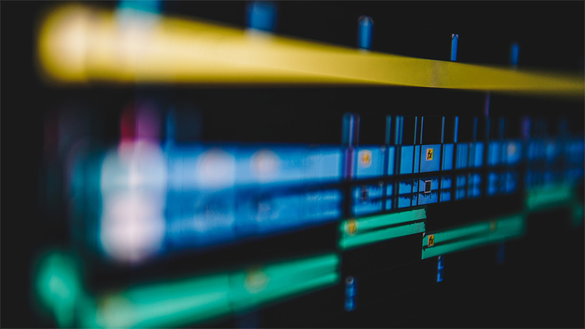 Video editing timeline