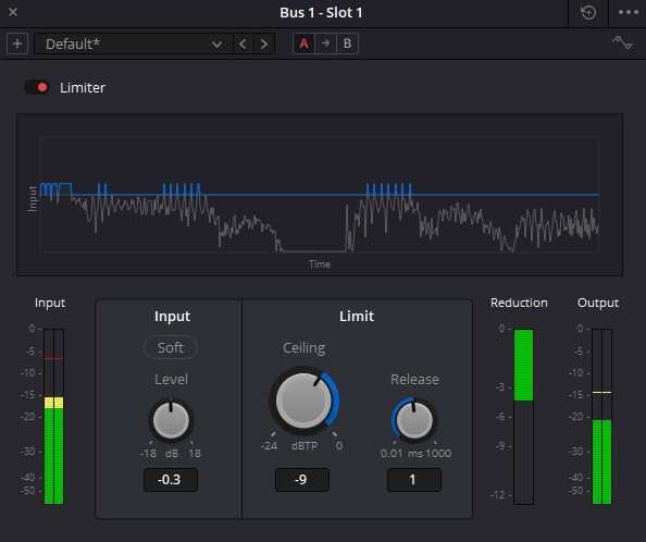 limiter window