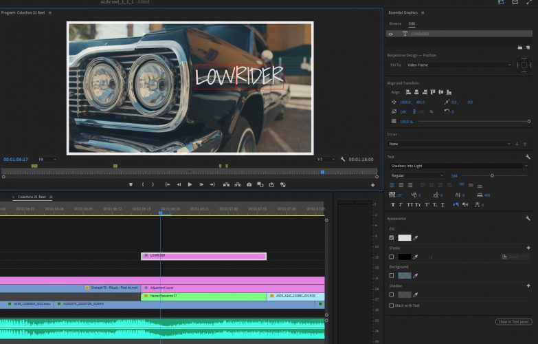 how to add text to a video clip in adobe premiere pro