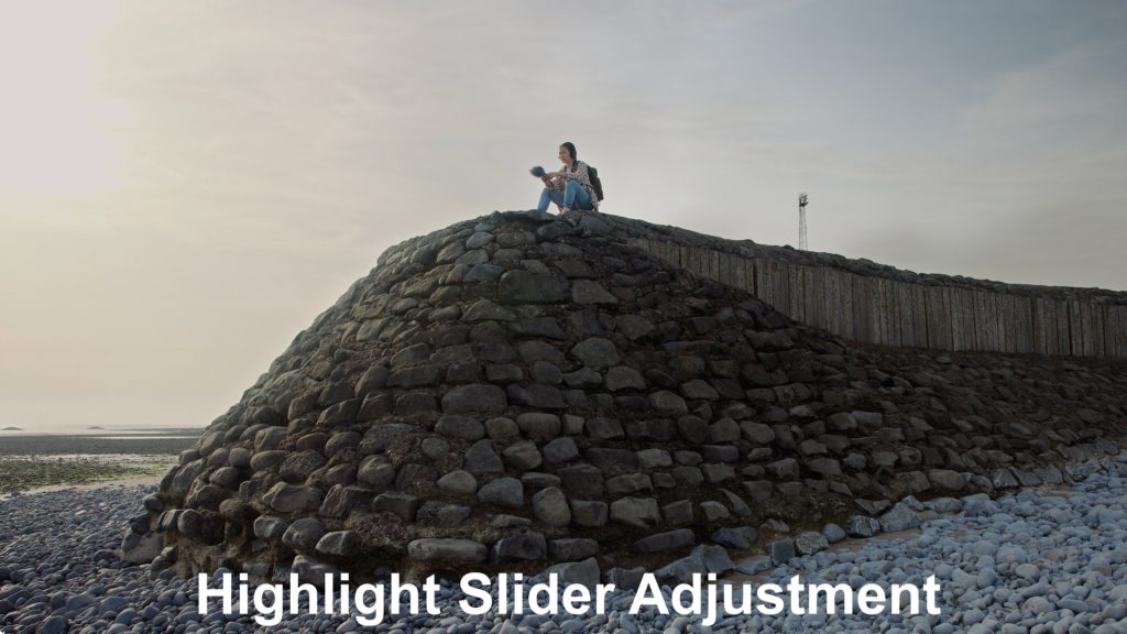 highlight slider adjustment
